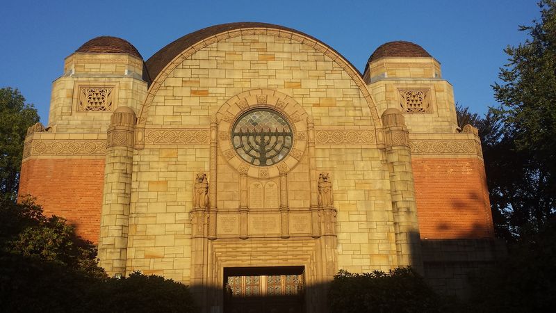 idovsk synagoga v americkm Portlandu. Autor: DyeAnnaBee, zdroj: Pixabay