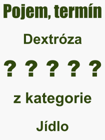Pojem, vraz, heslo, co je to Dextrza? 