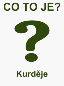 Co je to Kurdje? Vznam slova, termn, Odborn termn, vraz, slovo Kurdje. Co znamen pojem Kurdje z kategorie Nemoce?