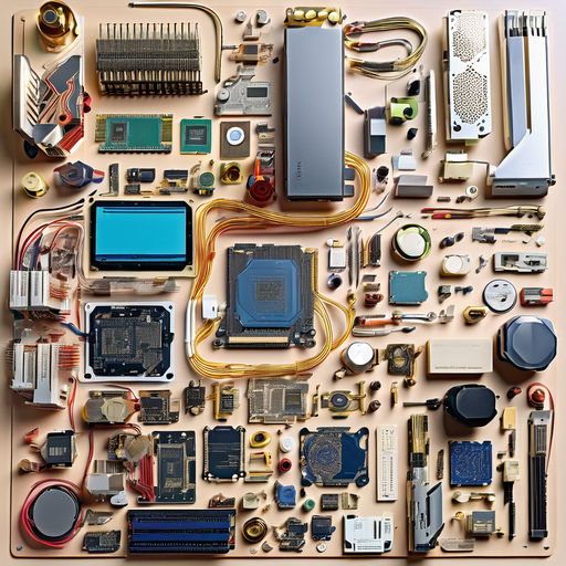 Kategorie hardware, detail komponenty, chytr telefon, ilustran obrzek