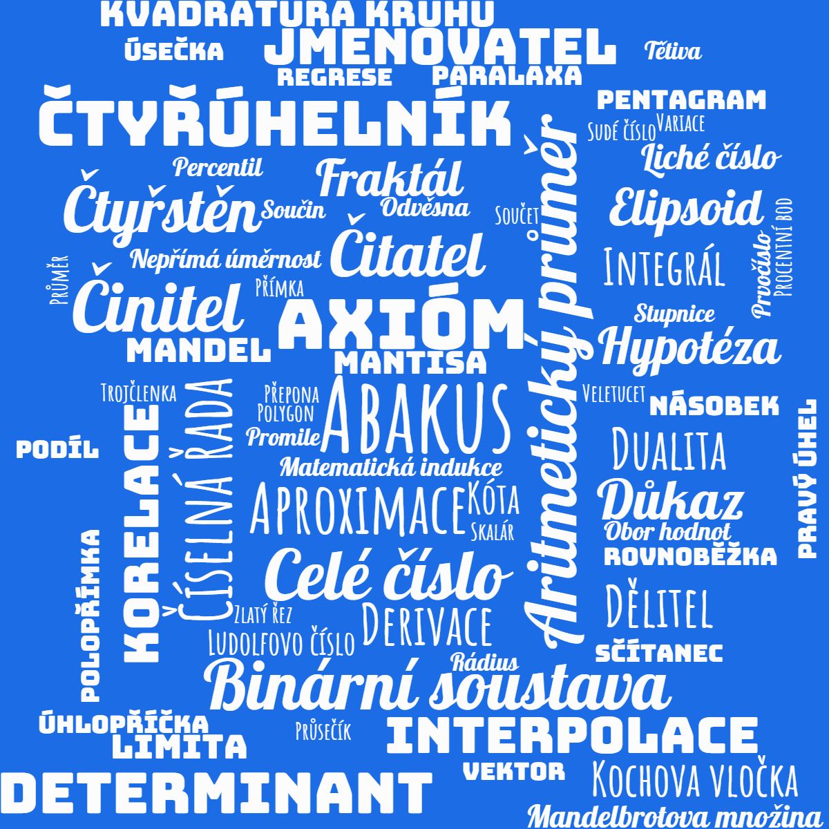 Kategorie matematika, integrál, ilustrační obrázek Kategorie matematika, integrál, ilustrační obrázek