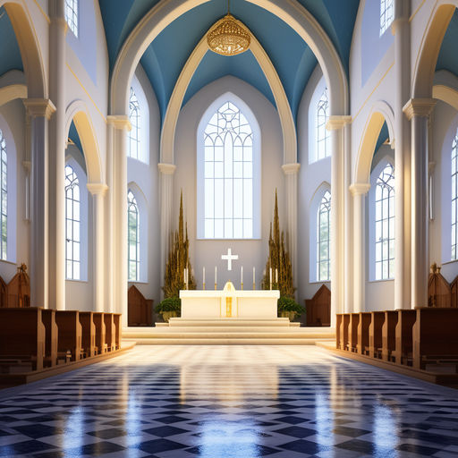 Kategorie nboenstv, kostel, olt, ilustran obrzek