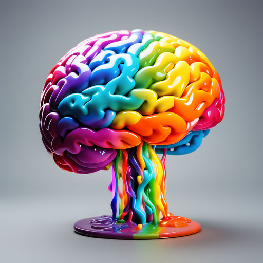 Kategorie psychologie, Lidsk mozek, intelekt, ilustran obrzek