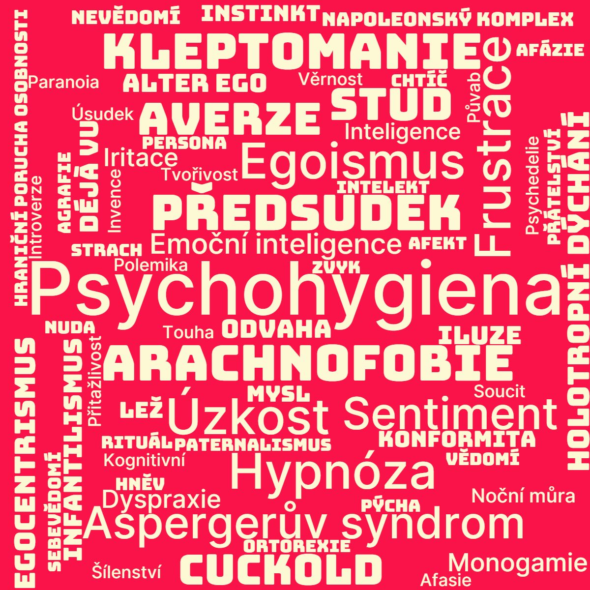 Kategorie psychologie, psychopatie, ilustran obrzek