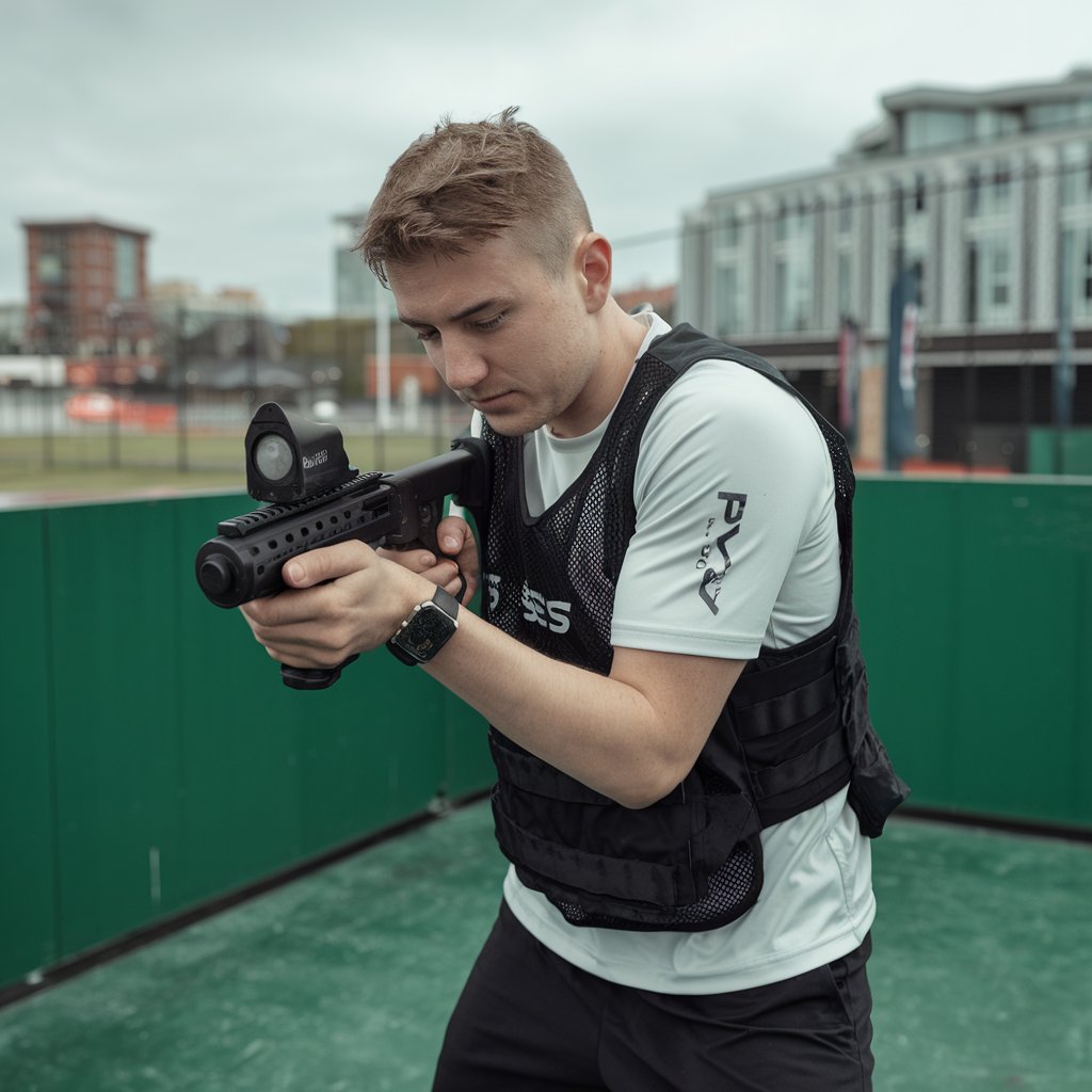 Kategorie sport, Laser game, pilates, ilustran obrzek