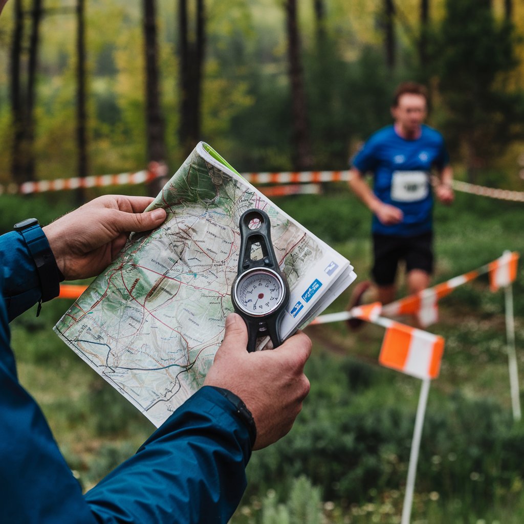 Kategorie sport, Orienta�n� b�h, derby, ilustra�n� obr�zek