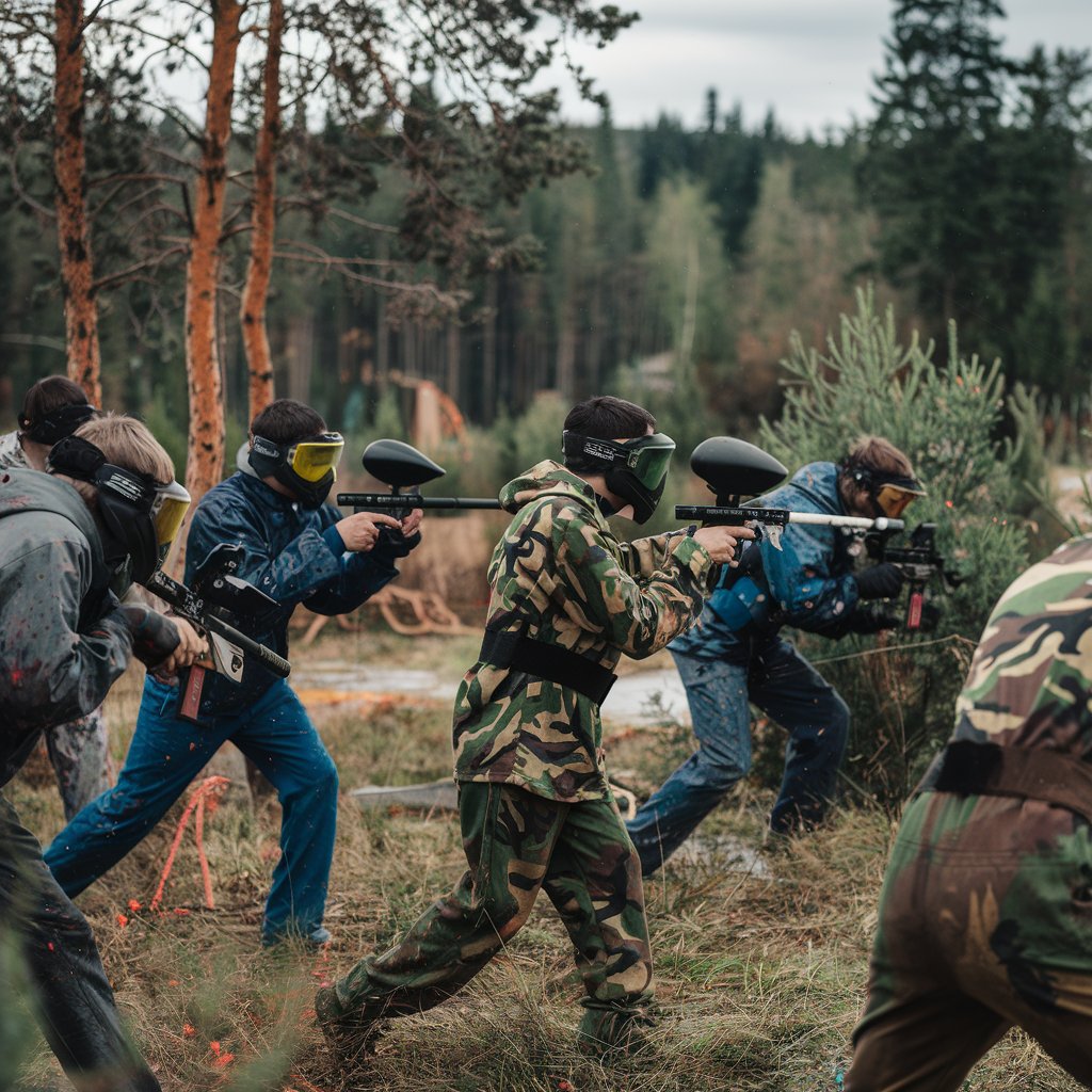 Kategorie sport, Paintbal, rusk twist, ilustran obrzek