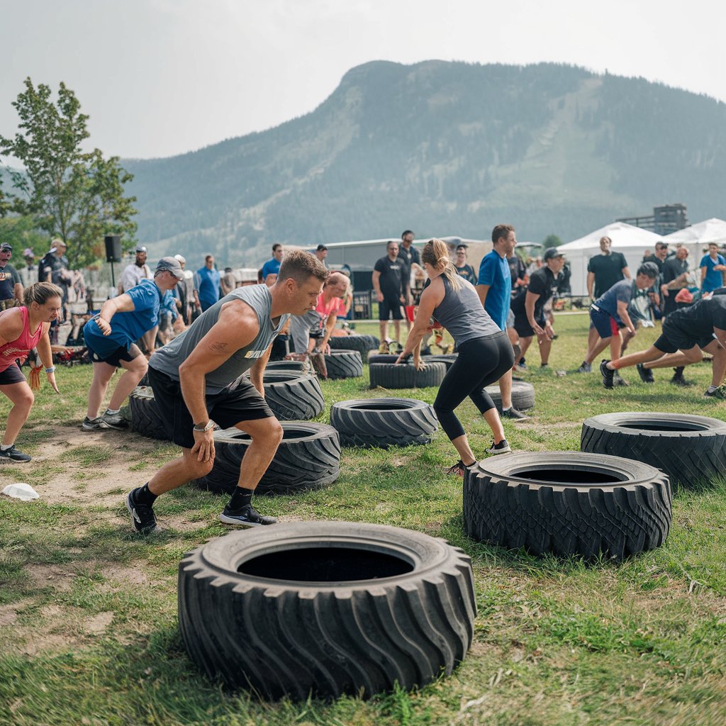 Kategorie sport, Tr�nink bootcamp, prodlou�en�, ilustra�n� obr�zek