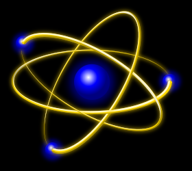 Pojem Atom je v kategorii fyzika, ilustrační obrázek