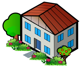 Pojem Rodinný dům je v kategorii stavebnictví, ilustrační obrázek