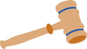Ilustrační obrázek kategorie Právo