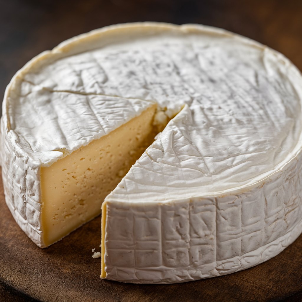 Francouzsk plsov sr camembert. Zdroj: Ideogram.AI