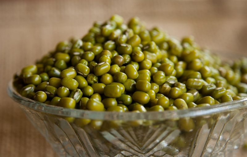 Zelené mungo fazole pocházejí z Asie. Autor: PDPics, zdroj: Pixabay