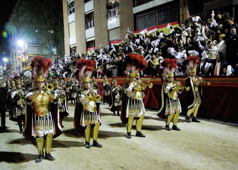 Průvod Římanů při oslavách pašijového týdne ve španělském městě Lorca. Autor: jacqueline macou, zdroj: Pixabay