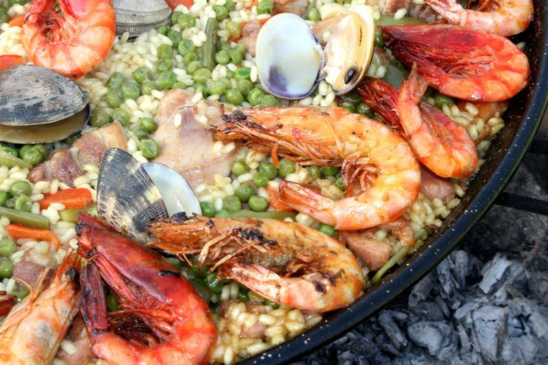 Paella s mořskými plody ze španělské Valencie. Autor: EstudioWebDoce, zdroj: Pixabay