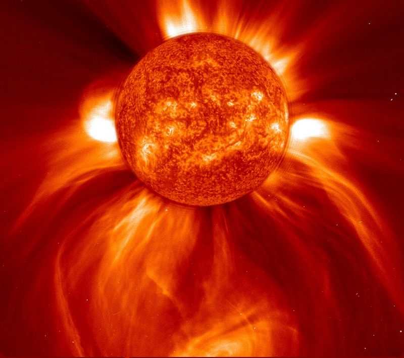 Plazma okolo Slunce. Autor: 272447, zdroj: Pixabay