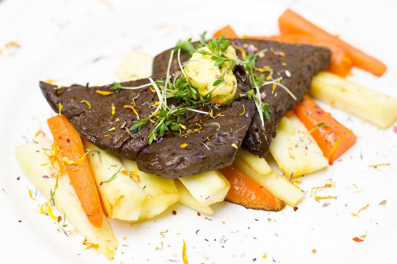 Veganský, vegetariánský seitan se zeleninou. Autor: Bernadette Wurzinger, zdroj: Pixabay