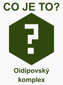 Pojem, vraz, heslo, co je to Oidipovsk komplex? 