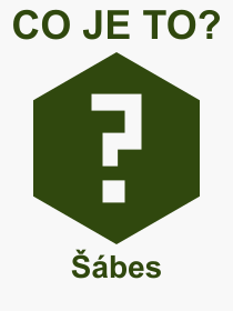 Co je to bes? Vznam slova, termn, Definice odbornho termnu, slova bes. Co znamen pojem bes z kategorie Nboenstv?