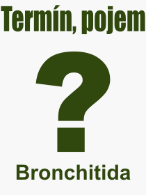 Co je to Bronchitida? Význam slova, termín, Výraz, termín, definice slova Bronchitida. Co znamená odborný pojem Bronchitida z kategorie Nemoce?